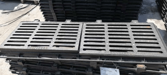 武江球墨铸铁连体双篦展示