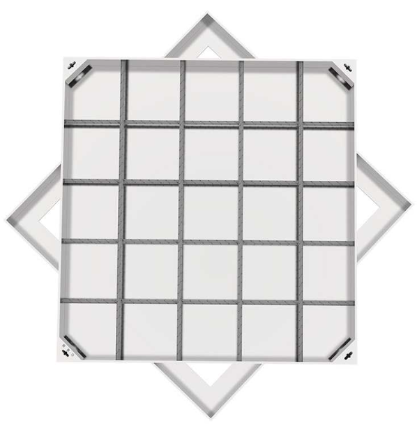 武江不锈钢方井展示